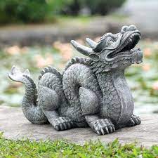 Honorable Dragon Garden Statue 48152