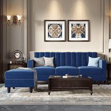 velvet sectional sofa couch