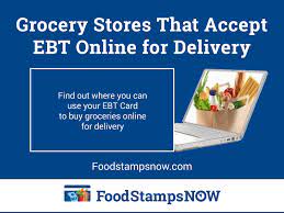 How do i use my card at the atm? List Of Grocery Stores That Accept Ebt Online For Delivery Food Stamps Now