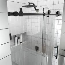 Sliding Frameless Bath Tub Shower Door