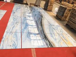 It's no wonder marble is considered the king of the natural stones.marble flooring brings luxury to any homes interior. Blue Marble Cut To Size Tiles For Project