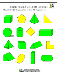 I didn't like that the. 3d Shapes Worksheets
