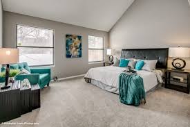 fascinating teal and gray bedroom ideas