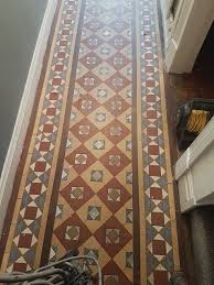victorian tiled hallway floor cleaning