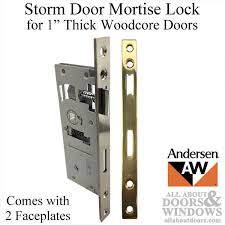 Andersen Storm Door Mortise Lock For