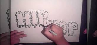 how to draw cool graffiti letters step