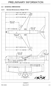 interior arrangement of the 777 9