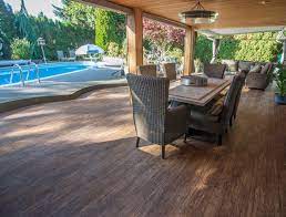 vinyl patio deck flooring tufdek