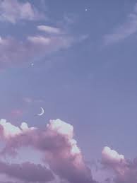myphotography #clouds #moon #purple ...