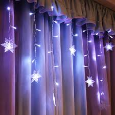 led curtain light snowflake led
