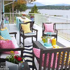 thrifty ideas for decking out your deck