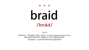 ounce braid vocab today you