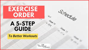 why exercise order matters a 5 step