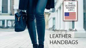 leather handbags made in usa must see