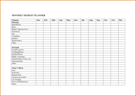 Spreadsheet Monthly Expenses Excel Template Budget Planner You Keep