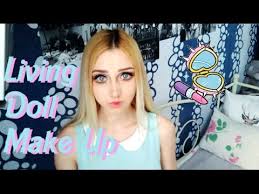 living doll makeup tutorial