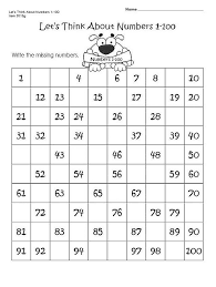 11 Chart Of Numbers 1 100 For The Beginners Kiddo Shelter