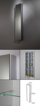 tall bathroom storage tall mirror