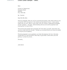 10 Example Of A Simple Cover Letter Leterformat