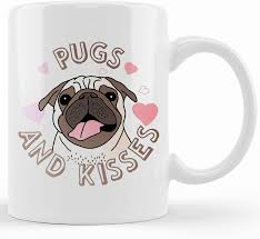 cute pug mug dog lover gift pugs