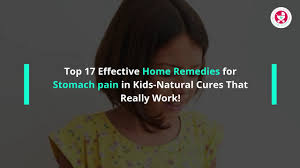 home remes for stomach pain in kids
