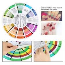 Details About Tattoo Supplies Color Wheel Ink Chart Paper For Select Coloring Mix Professional