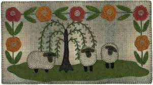 sheep willow the woolen needle