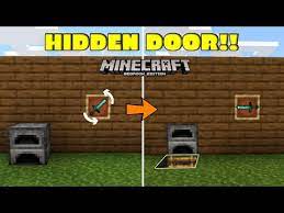 Minecraft Item Frame Secret Door