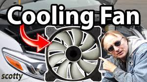 how to repair a cooling fan in your car