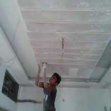 residential gypsum false ceiling work