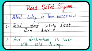 road safety slogans slogans