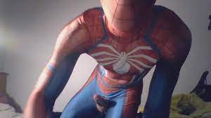 Muscle guy in spiderman suit (01-07-2020) (part 2 of 2) - ThisVid.com