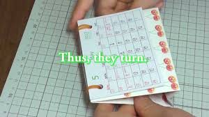 How To Make A Desk Calendar Using Rubber Bands Youtube