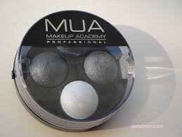 mua trio eyeshadow smoke screen