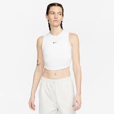 Nike Women's Sportswear Essential Ribbed Cropped Tank