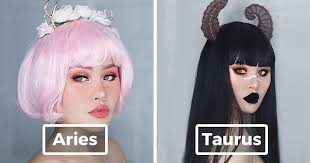 artist created 12 makeup looks based on