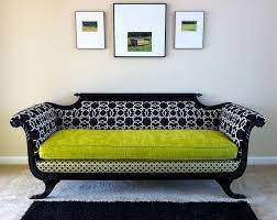 Antique Duncan Phyfe Sofa Redesigned
