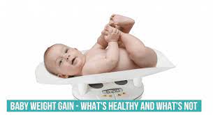 weight gain in infants and children by