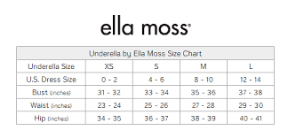 58 Correct Ella Moss Swimwear Size Chart