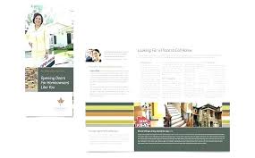Single Page Brochure Template One Holiday Booklet