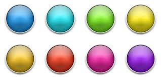 Free Blank 3d Button Icon Set
