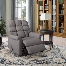 Prolounger Gray Velour Extra Large Wall