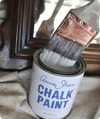 chalk paint mirror centsational style