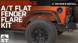 flat fender flare kit