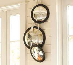 round convex mirrors pottery barn