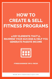 how to sell fitness programs