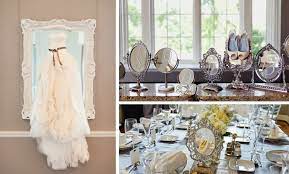 elegant wedding reception decor idea