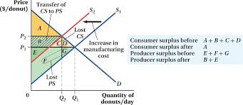 Consumer surplus is the difference between its willingness to pay for that product and the products market producer 6 has a minimum acceptable price of $8, and given that the equilibrium price is also $8, producer 6 earns no producer surplus. Https Dornsife Usc Edu Assets Sites 1277 Docs Week3 Pdf