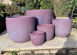 Large Glazed Ceramic Plant Pots For The