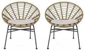 Mia Outdoor Wicker Dining Chair With